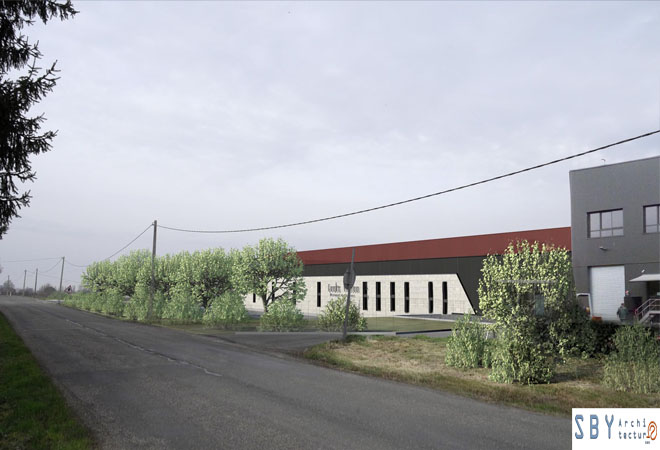 Création atelier de crémants Vignerons de Saint Pey genissac maitre d'oeuvre vinicole Ingevin Vue 5