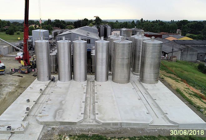 Extension Cave Nogaro Hauts de Montrouge bureau d’études vinicole INGEVIN Vue 7