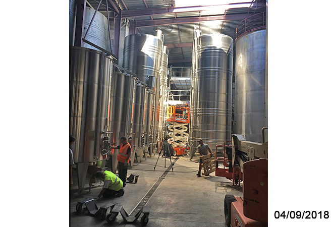Acquisition cuverie- Extension pressurage-CaveMarmandais-MOeVinicole INGEVIN Vue 3