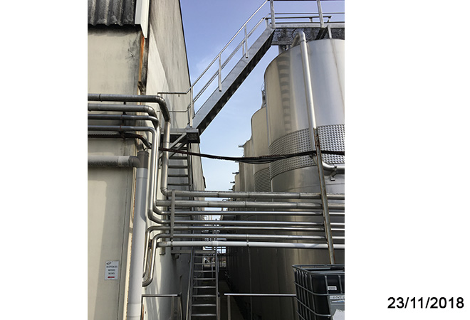 Acquisition cuverie- Extension pressurage-CaveMarmandais-MOeVinicole INGEVIN Vue 4