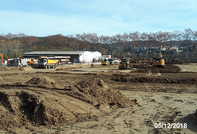 Création unité de conditionnement des caves coopératives de Limoux maitrise d’oeuvre vinicole INGEVIN Vue 5