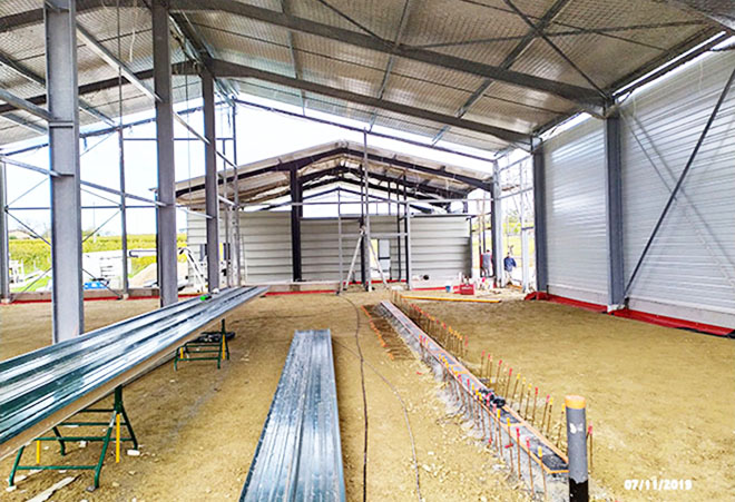 Extension et modernisation Chai - Vignobles Landié maitrise d’oeuvre vinicole INGEVIN Vue 7