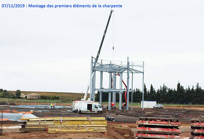 Création éco-chai Caves Richemer bureau d'ingénierie viticole INGEVIN Vue 9